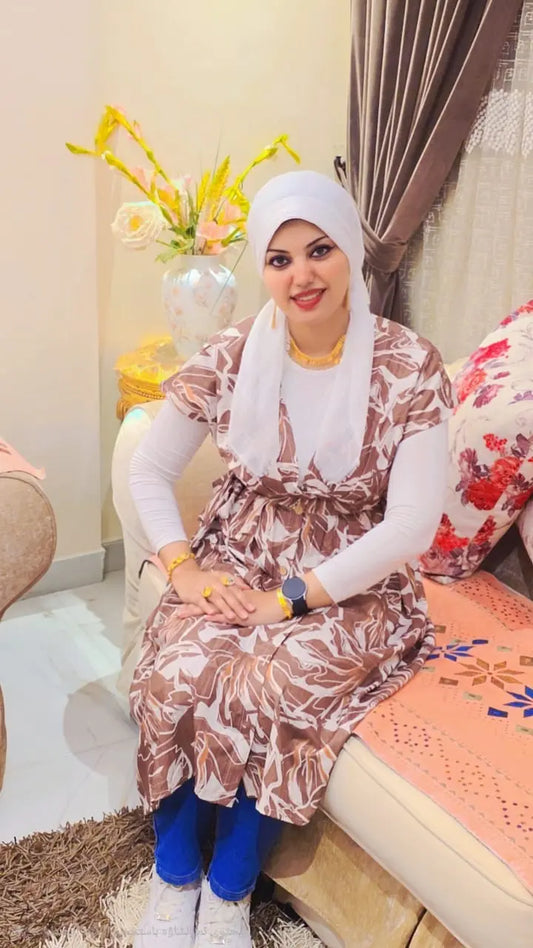 Floral Button-Down Dress Nosha Store