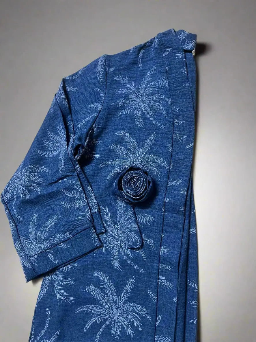 Printed Tunic Belted Nosha Store