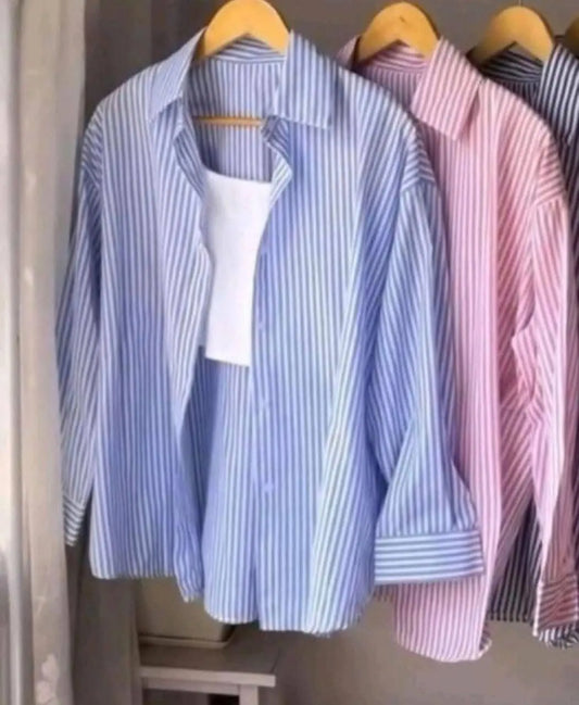 The Essential Striped Oversized Zara Shirt Nosha Store