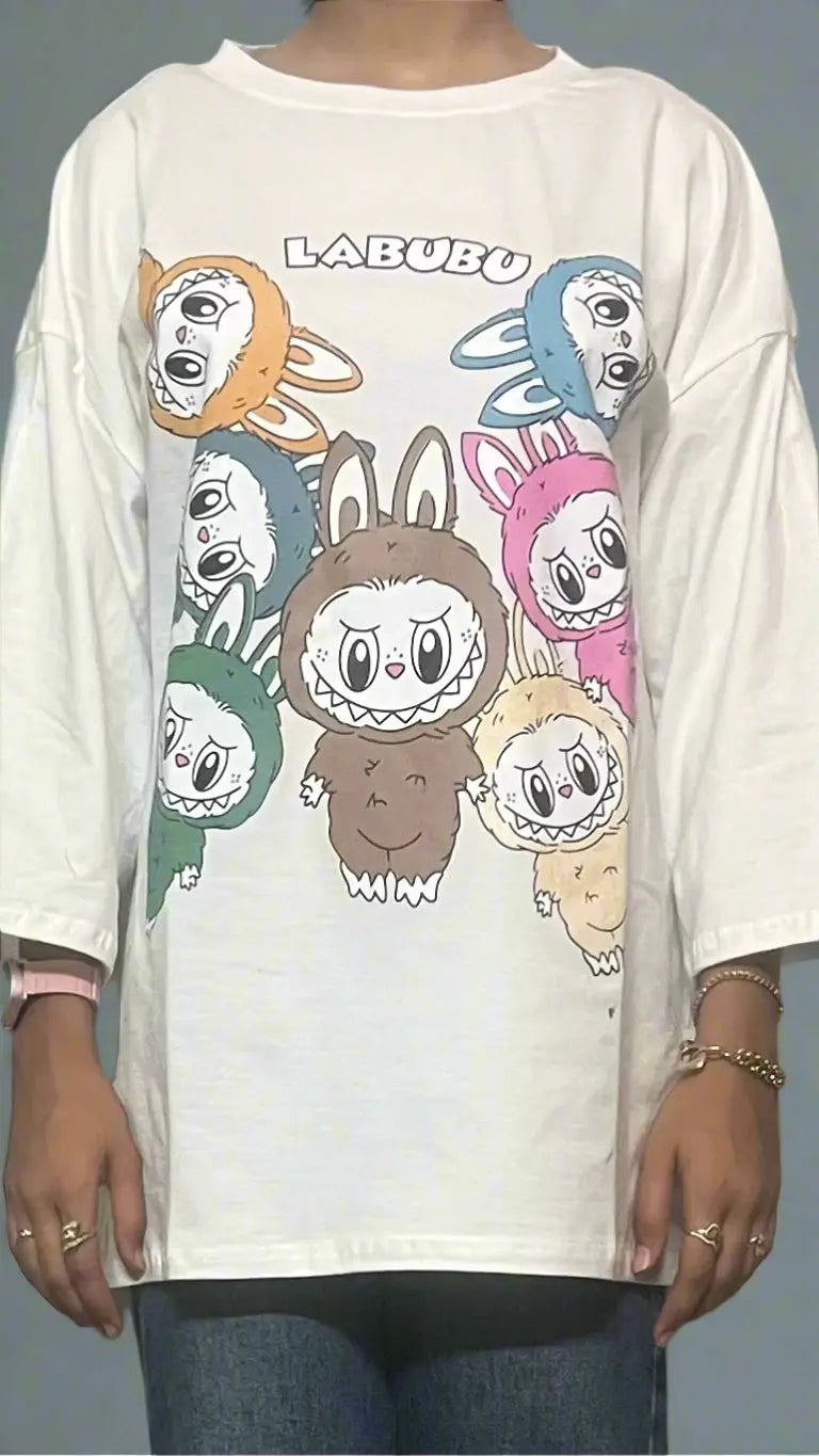 "Labubo" Bunnies Graphic T-shirt Nosha Store