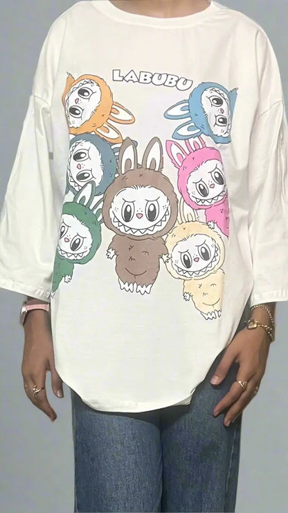 "Labubo" Bunnies Graphic T-shirt Nosha Store