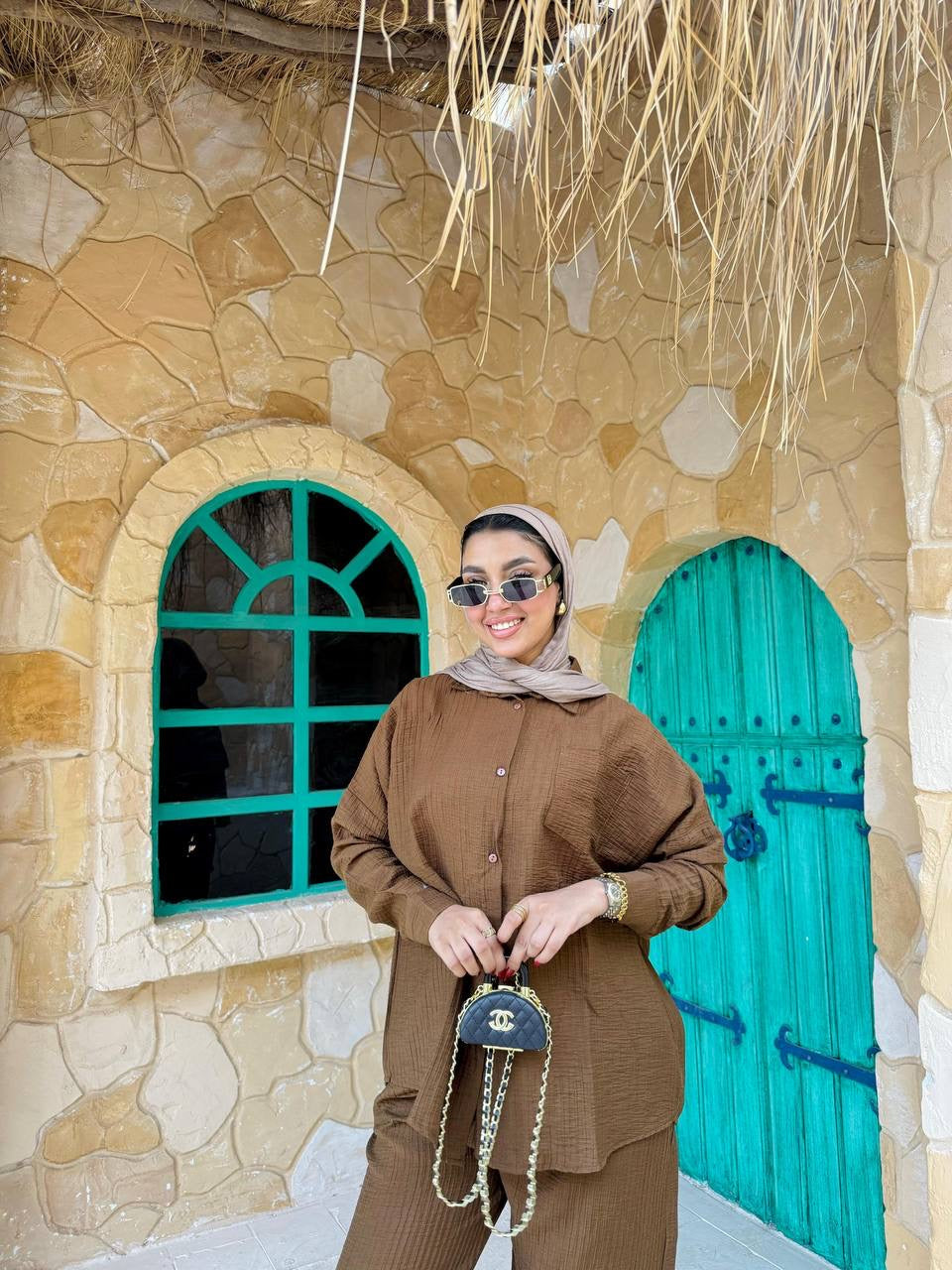 Two-Piece Pleated Suit Nosha Store