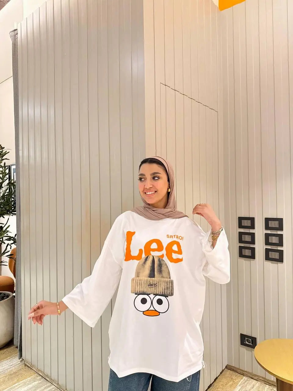 "Lee" Duck Graphic T-Shirt Nosha Store