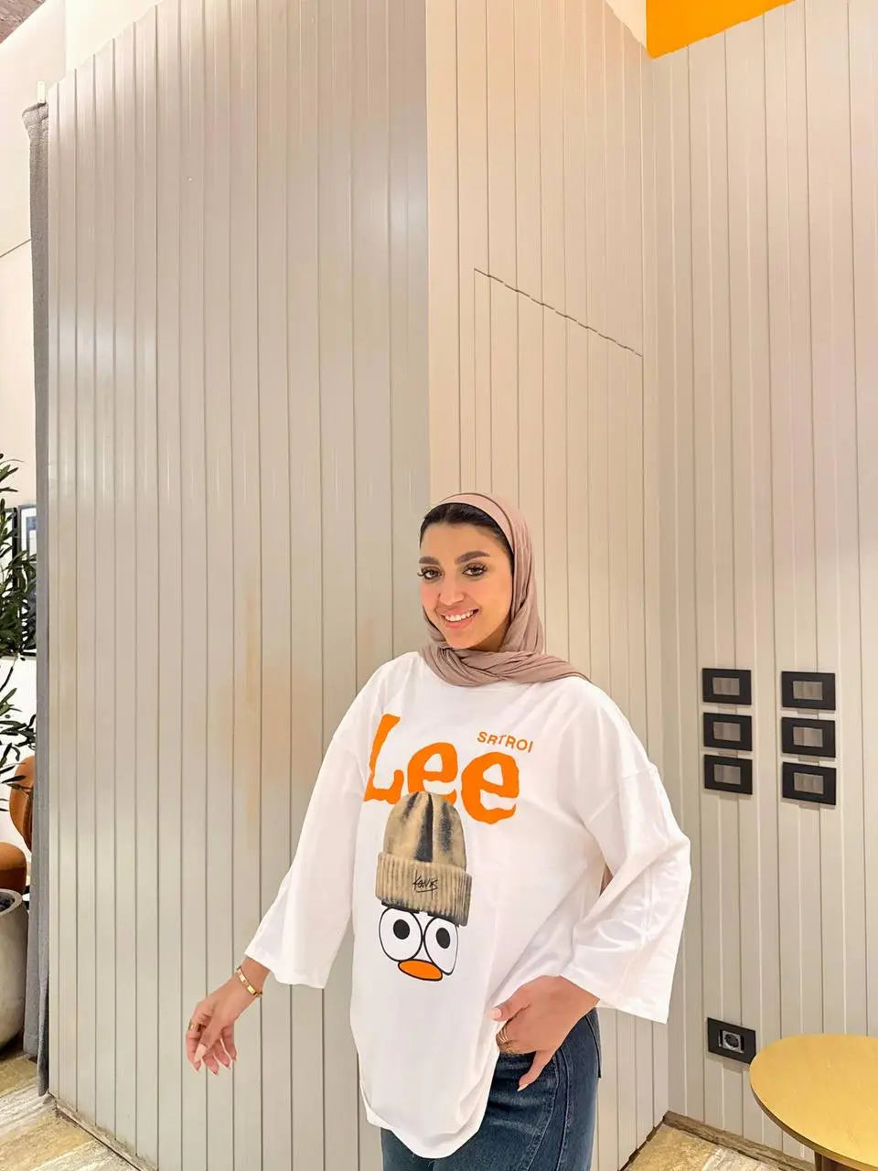 "Lee" Duck Graphic T-Shirt Nosha Store