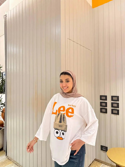 "Lee" Duck Graphic T-Shirt Nosha Store