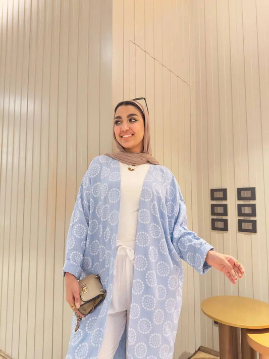 Printed Belted Tunic Nosha Store