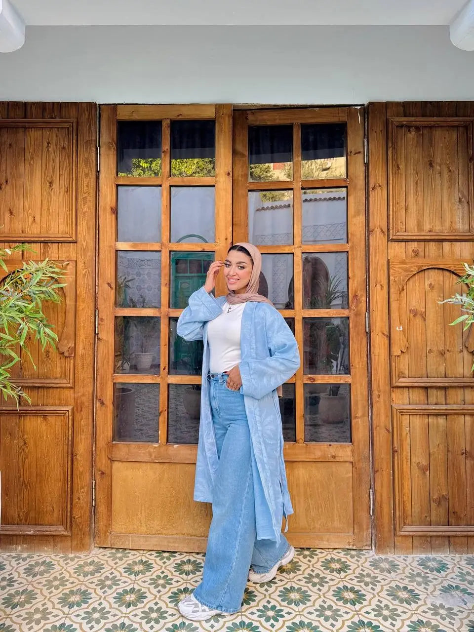 Printed Belted Tunic Nosha Store