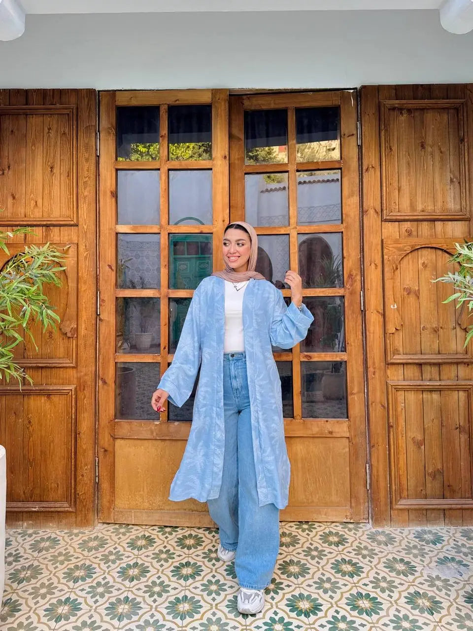 Printed Belted Tunic Nosha Store