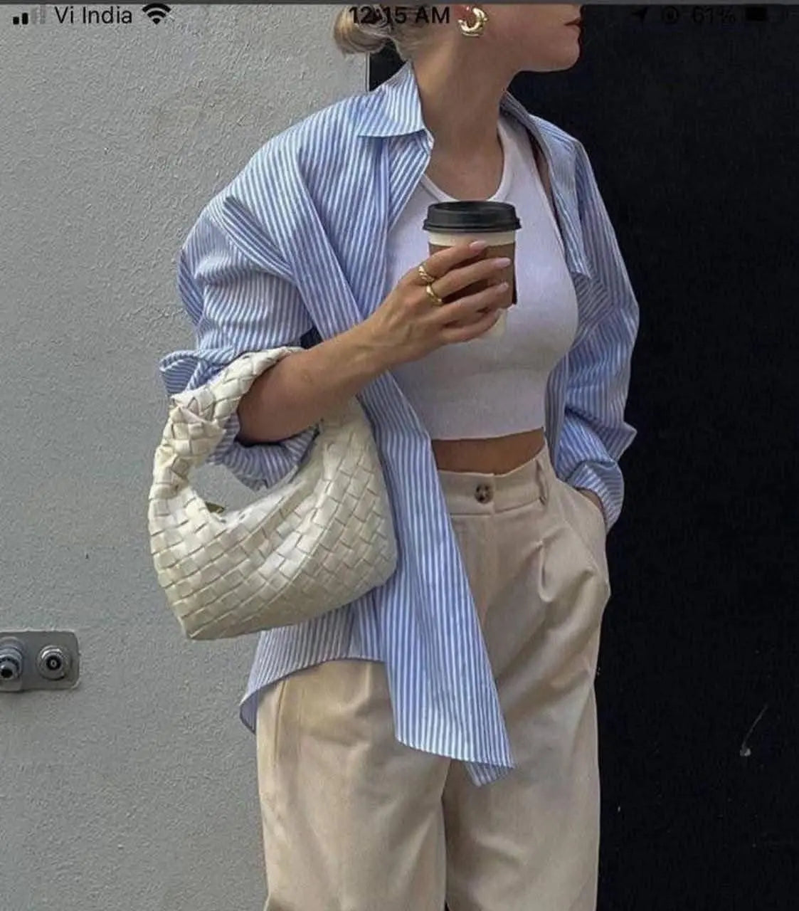 The Essential Striped Oversized Zara Shirt Nosha Store