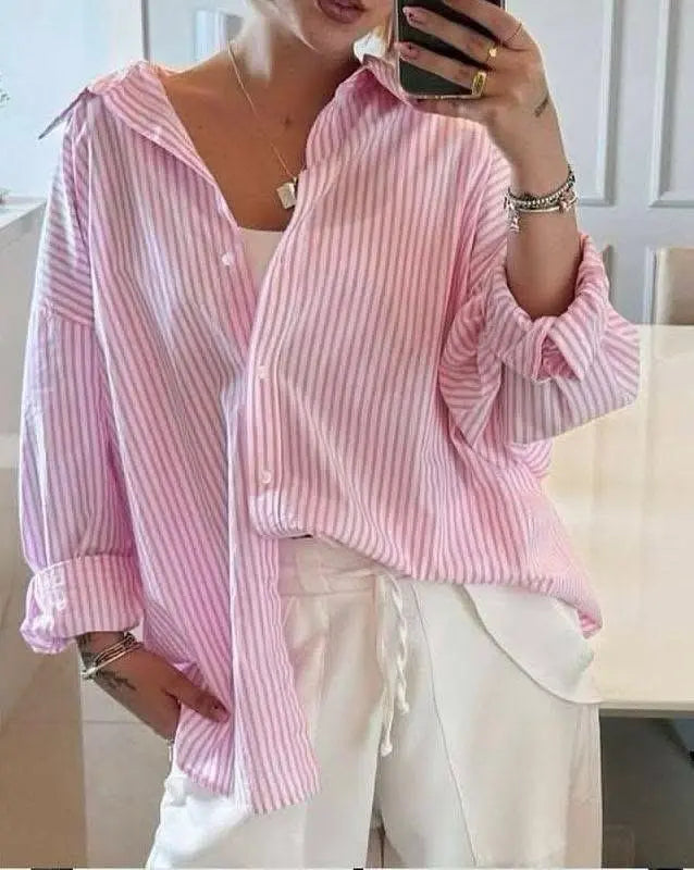 The Essential Striped Oversized Zara Shirt Nosha Store