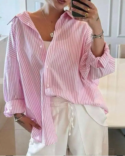 The Essential Striped Oversized Zara Shirt Nosha Store