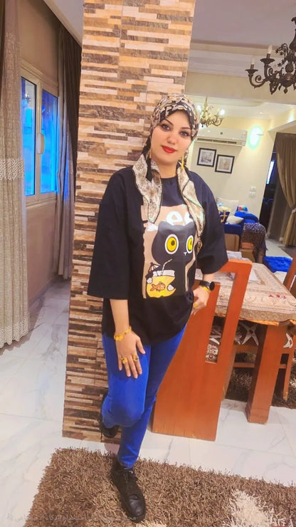 Oversized T-shirt Lee Cat Nosha Store