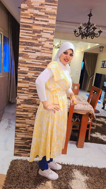 Floral Button-Down Dress Nosha Store