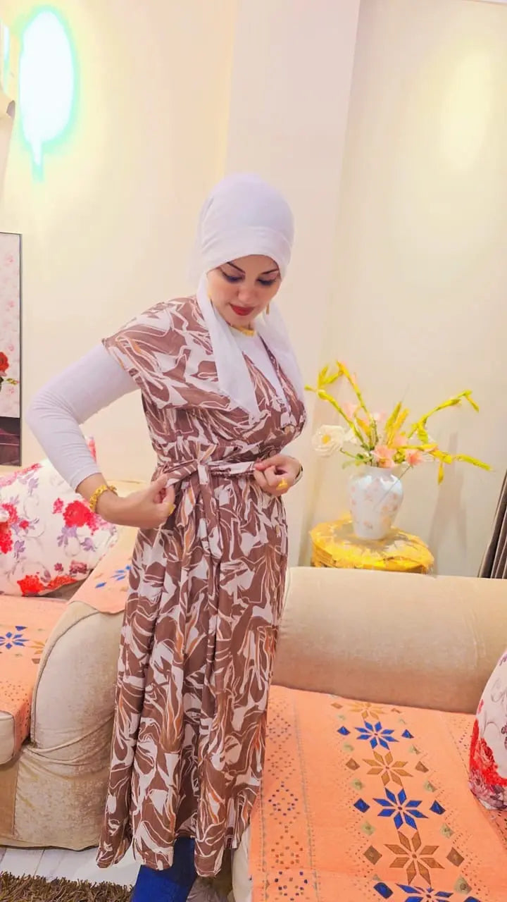 Floral Button-Down Dress Nosha Store