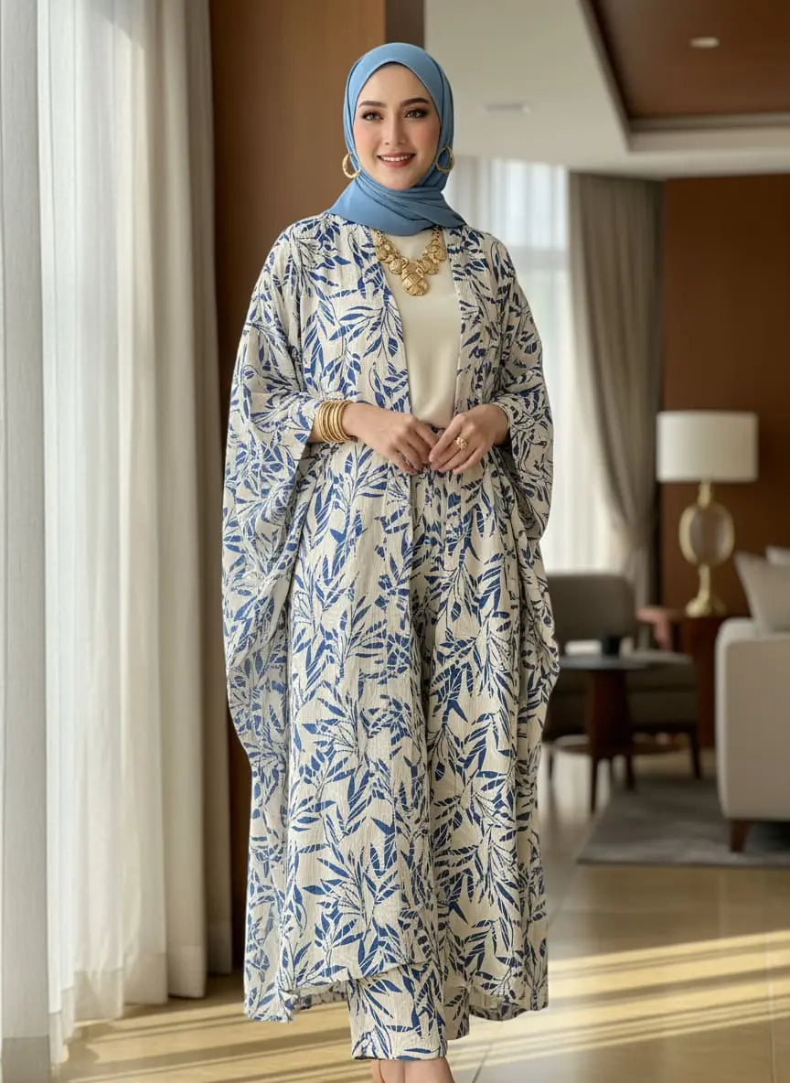 Floral Print Two-Piece Set Nosha Store